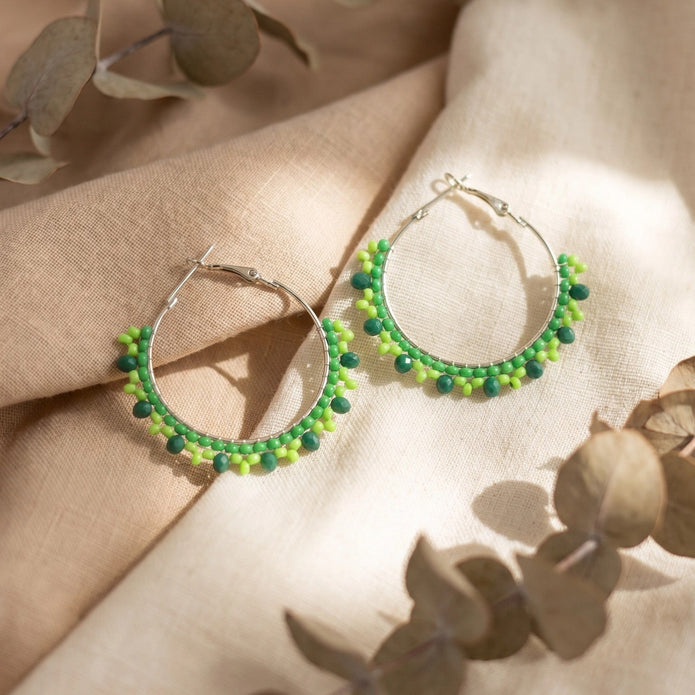 Aurora Bloom Hoops