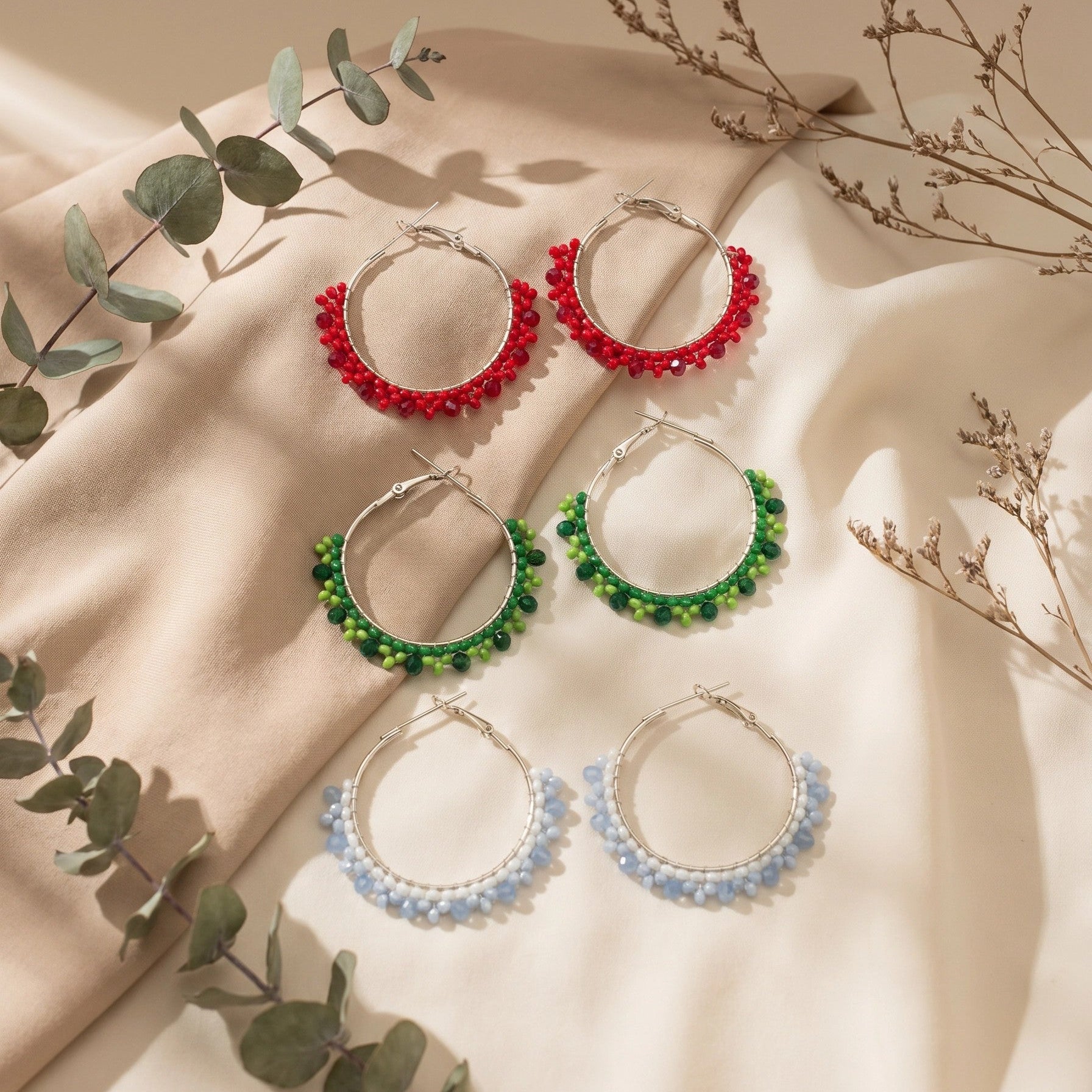 Aurora Bloom Hoops