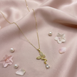 Crystal Butterfly Necklace