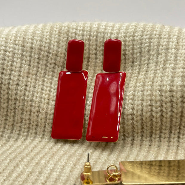Muse Block Earrings