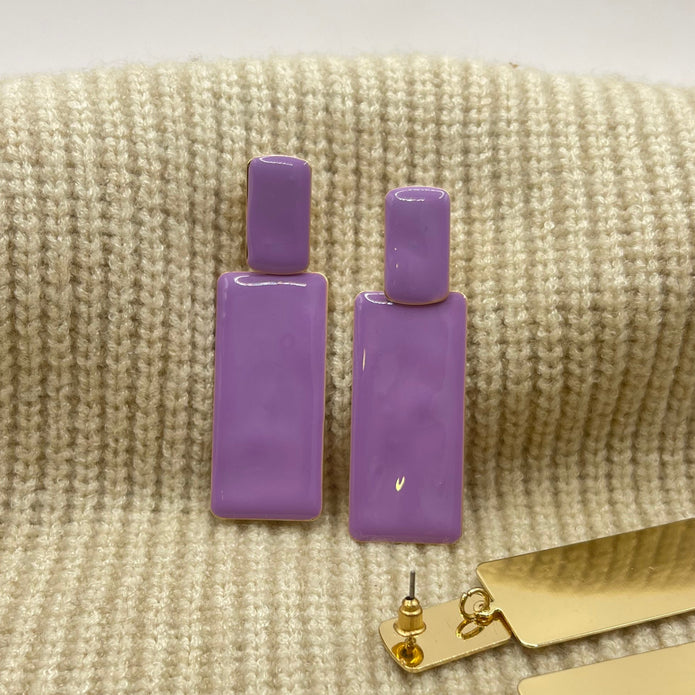 Muse Block Earrings