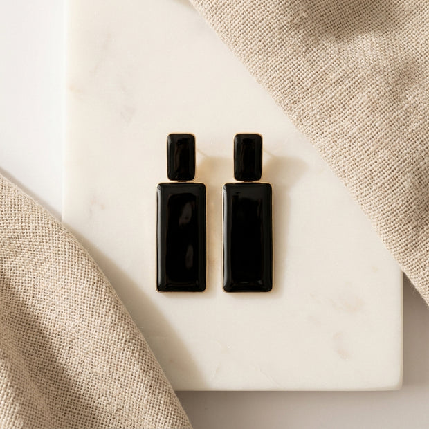 Muse Block Earrings