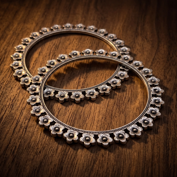 Phoolwari Bangles – Set of 2