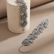 Rosette Statement Bracelet