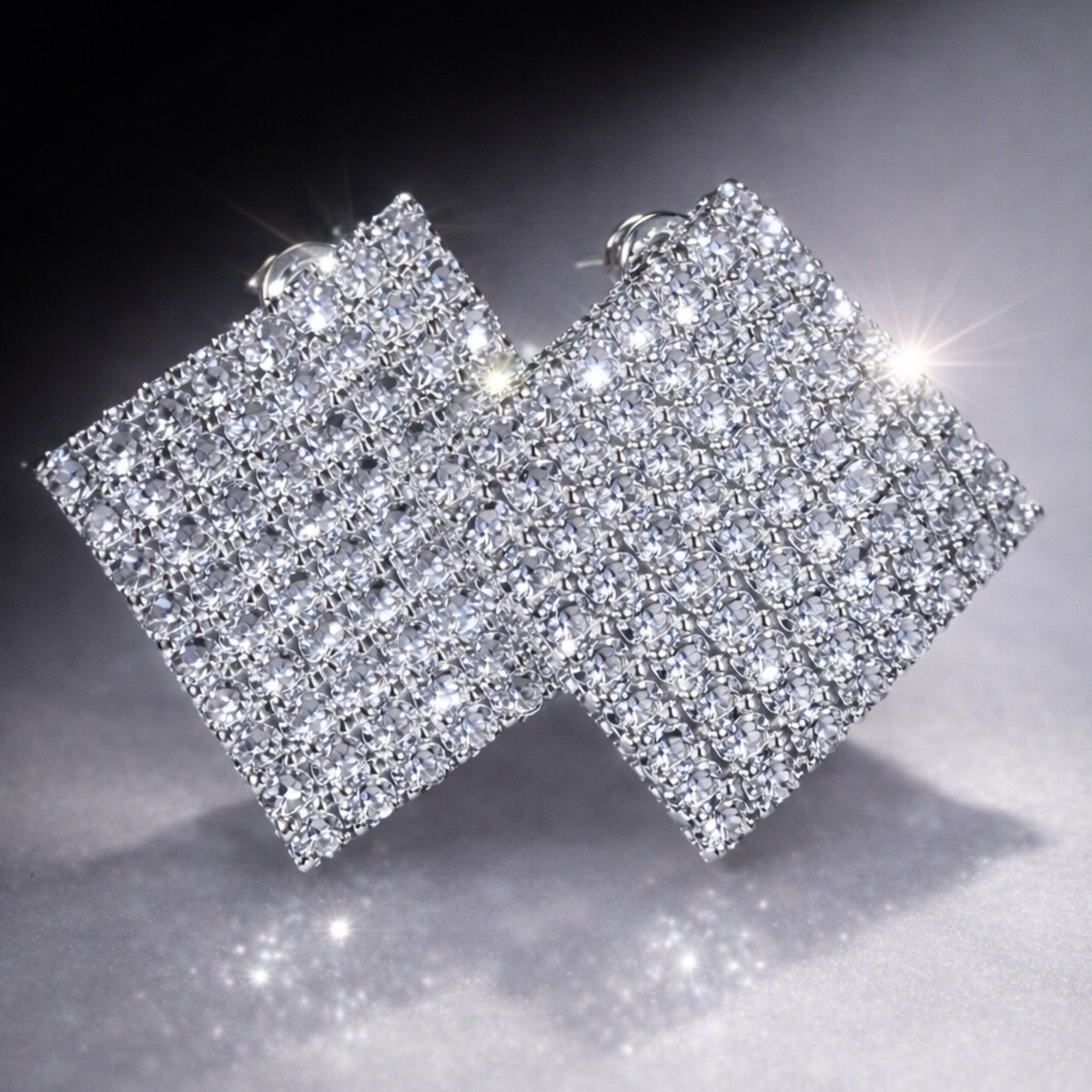 Starlit Square Studs