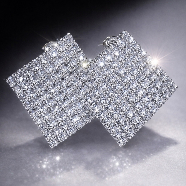 Starlit Square Studs