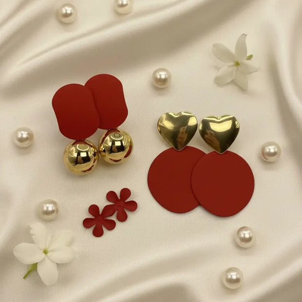 Verde Muse Earring Set