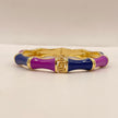Bamboo Luxe Enamel Bangle