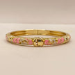 Blush Paisley Crystal Bangle