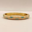 Evil Eye Enamel Bangle