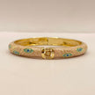 Evil Eye Enamel Bangle