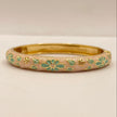 Mint Meadow Enamel Bangle