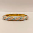 Pastel Swirl Enamel Bangle