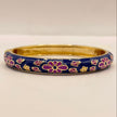 Royal Bloom Enamel Bangle