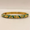 Sunflower Garden Enamel Bangle
